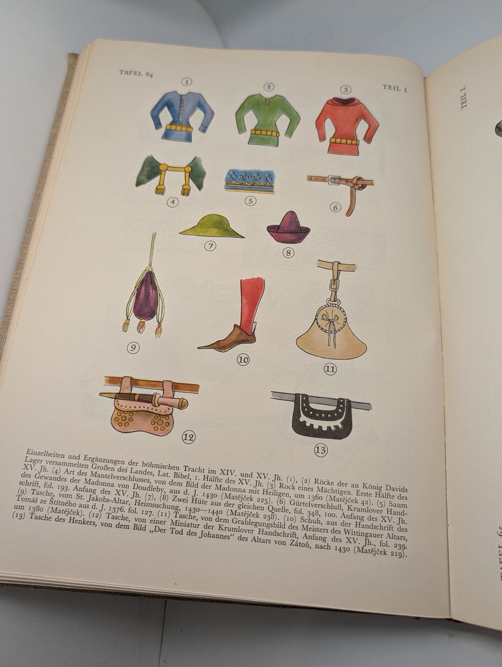 Eduard Wagner, Tracht, Wehr und Waffen des späten Mittelalters (1350-1450)
