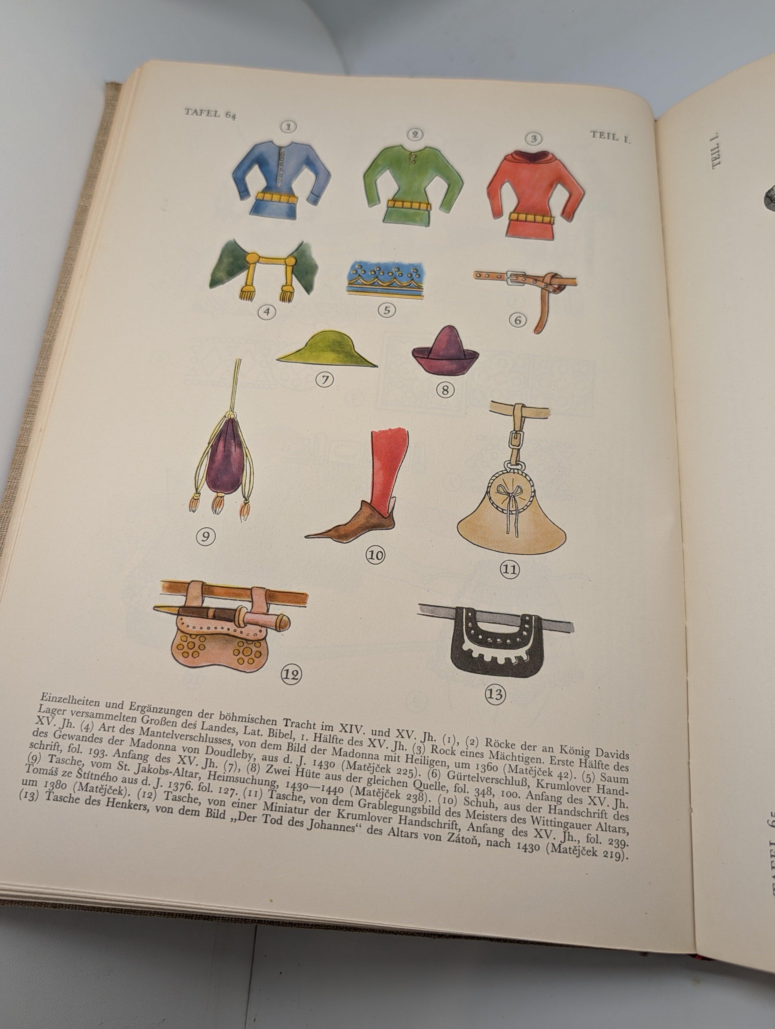 Eduard Wagner, Tracht, Wehr und Waffen des späten Mittelalters (1350-1450)